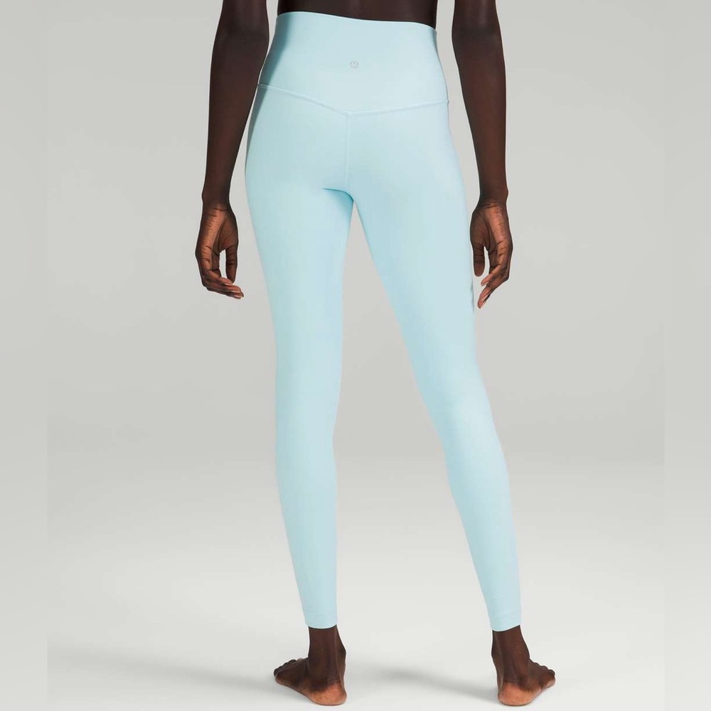 EUC Lululemon Align High-Rise Pant 28" in Icing Blue size 12